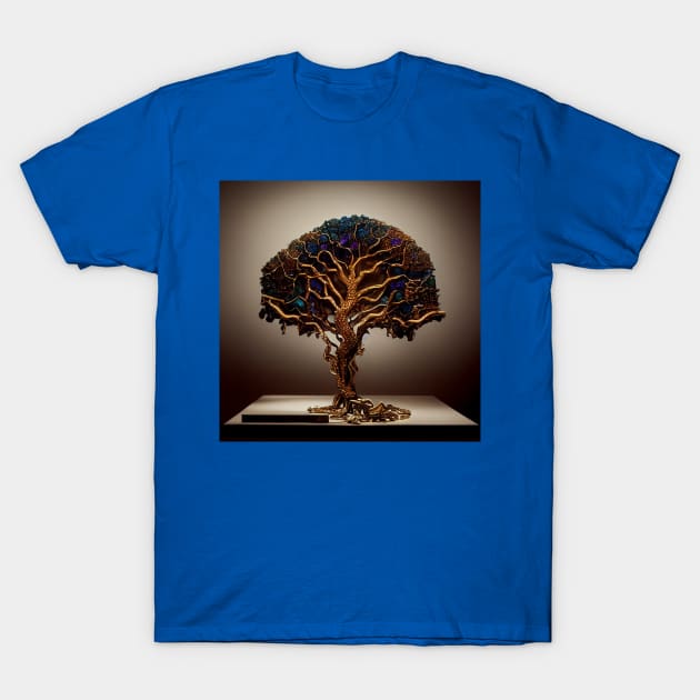 Yggdrasil World Tree of Life T-Shirt by Grassroots Green